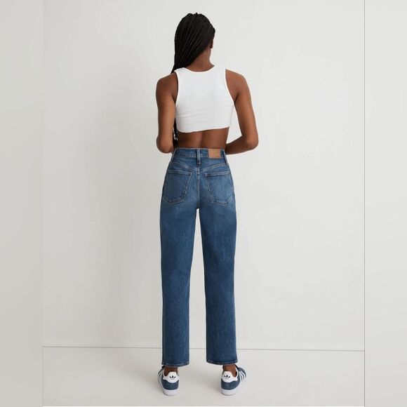 Madewell The Perfect Vintage Straight Jeans 23P NWT - Picture 3 of 5